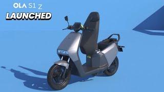 Ola S1z Electric Scooter Launched - First Look | Range | Price | Top Speed | Features