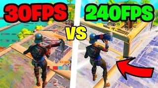 Playing Fortnite On EVERY FPS! (Insane)