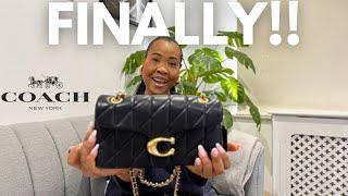 Unboxing the Viral Coach Quilted Tabby Bag 26 | first impression + review