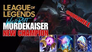 WILD RIFT: MORDEKAISER NEW TERROR ON TOP LANE CHAMPION IT'S TOO BROKEN ( MUST WATCH )