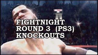 FIGHT NIGHT ROUND 3 [PS3] Ragdoll KNOCKOUTS GAMEPLAY | (60FPS HD)* COMPILATION PT. 1