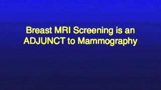 UCSF Radiology: Breast Cancer Screening Guidelines