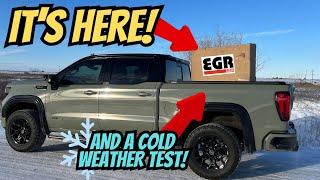 UNBOXING A New EGR Mod For My GMC Sierra AT4.  And a RollTrac Cold Weather Test