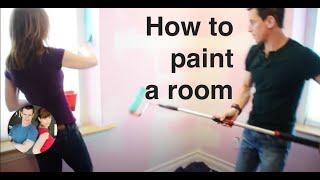 How to paint a room?