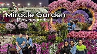 DUBAI MIRACLE GARDEN  ||Largest Flower Garden in the World|| [Aboi family]