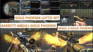 CROSSFIRE PH 2021 BARRETT-M82A1-GOLD PHOENIX LOTTO SET