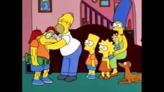 It's like kissing a peanut. The Simpsons