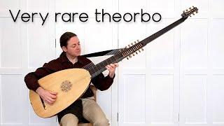 The rarest theorbo - Allegro by E. G. Baron played on the German Theorbo by Chris Hirst