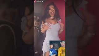 Cardi B’s Twerk at The End  #cardib #shorts