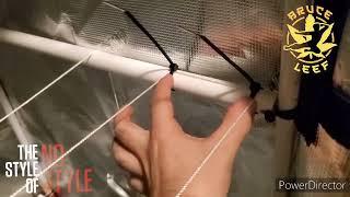 Bruce Leef - diy Scrog net  grow hack #diy #scrog #grow #hacker