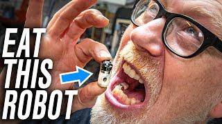 Adam Savage Swallows This Camera Robot!