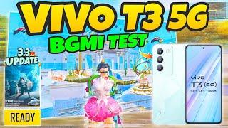 Vivo T3 5G BGMI ( Poseidon Mode 3.3 ) Test on Fps Meter