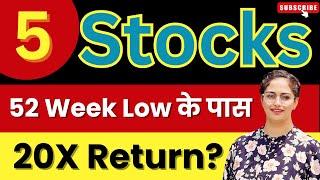 52 Week Low Stocks Best Stocks To Invest In 2024 | Stocks To Buy Now  | Diversify Knowledge