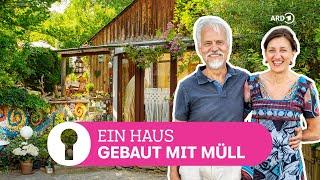 Upcycling Hausbau: Erfinder-Paar rettet kaputt saniertes Fachwerkhaus | ARD Room Tour