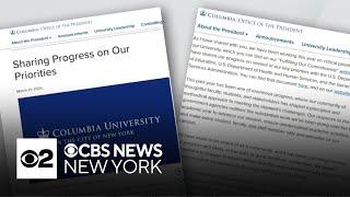 Columbia University announces new policies after feds threatened to pull funding
