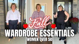 TOP 12 Must-Have Fall Wardrobe Essentials for Women over 50 (2024) 