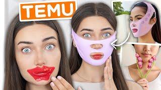 TRYING WEIRD TEMU BEAUTY GADGETS! ARE THEY A GIMMICK!?