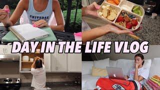 day in the life vlog | pool day, BSN class, 12 hour shift prep, cleaning