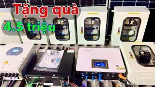 LÀM KẸT CÔNG TƠ ĐIỆN  với combo năng lượng mặt trời MỚI ĐẶC BIỆT này ! - HÀNG VỀ ĐẦY KHO !