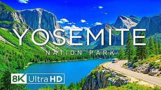 Yosemite National Park 8K UHD - Breathtaking Valleys, Towering Cliffs & with Calming Piano Music