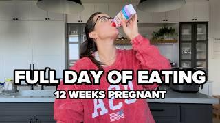 12 Weeks Pregnant Food Cravings? Full Day of Pregnancy Eats with Aubrie!