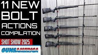 11 NEW Bolt-Action Rifles -- SHOT Show 2025