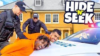 HIDE AND SEEK vs SWAT Team In BETA SQUAD MANSION