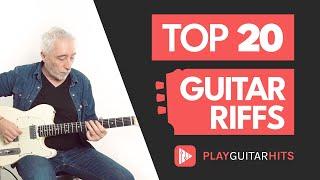 20 Guitar Riffs You Need to Play [with Guitar Pro tabs]