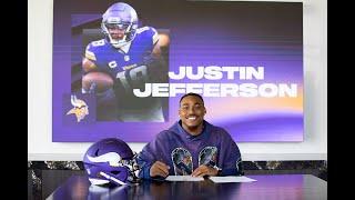 First 48 Hours with Justin Jefferson Following His Historic Contract Extension