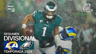 Los Angeles Rams vs. Philadelphia Eagles | Resumen en español - NFL Playoffs 2025 | Highlights