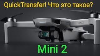 DJI Mini 2. QuickTransfer !Быстрая передача файлов.