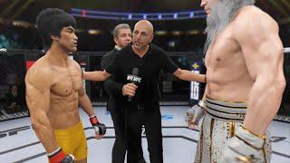 Bruce Lee vs. Zeus The God - EA Sports UFC 4 - Epic Fight 