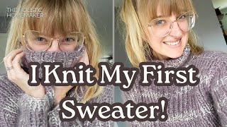 My First Knit of 2024! :Knitting Vlog