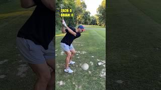 PAR 3 CHALLENGE! Zach Vs Brian! #shorts #golf #par #vs #pga #match #winner #sports