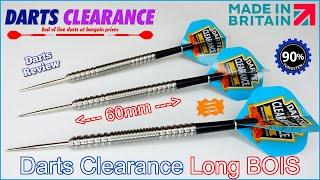 The LONGEST Steel Tip Barrels - Darts Clearance LONG BOIS Darts Review