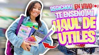 TE MUESTRO MI HAUL DE ÚTILES ANTES DE ENTRAR A LA ESCUELA