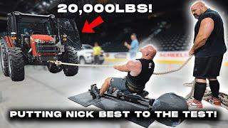 TESTING THE ULTIMATE STRONGMAN EVENT Ft. NICK BEST