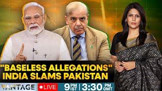 LIVE: Pakistan Blames India For Terror Attacks, New Delhi Hits Back | Vantage with Palki Sharma|N18G