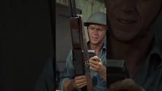 Steve McQueen uses a Browning Automatic Rifle(BAR). The Sand Pebbles (1966). Robert Wise 