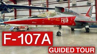 Guided tour around the last F-107A left on display!