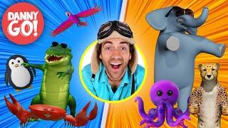 "The Animal Dance Game!"  Would You Rather Brain Break | Danny Go! Songs for Kids
