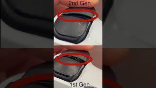 Comparing PS5 DualSense Controller 1st Gen vs 2nd Gen #shorts