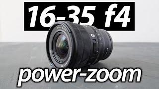 Sony FE PZ 16-35mm f4G REVIEW vs Zeiss 16-35 ZA