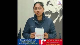 canada study visa approved || yashdeep kaur