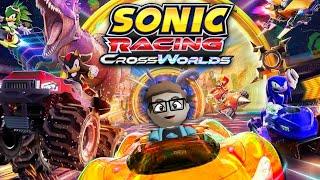 Sonic Racing CrossWorlds Live Gameplay | First Look at Sega's New Racing Game!