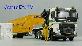 WSI Volvo FH4 + Palfinger 'BMS' + Containers by Cranes Etc TV