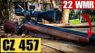 CZ 457 22 WMR - Awesome 100 Yard Groups