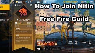 Im Join Nitin free fire Guild  #nitinfreefire @NITINFREEFIRE