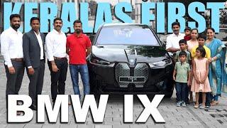 Kerala's first owner of the first all electric BMW IX