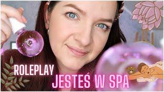 ROLEPLAY • Masaż Twarzy Szklanymi Kulami/Maseczka • Relaksujące SPA Dla Ciebie • ASMR Po Polsku